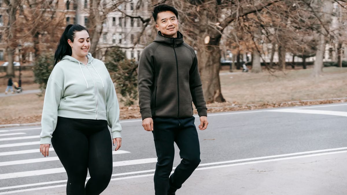 Caminatas diarias para una vida activa